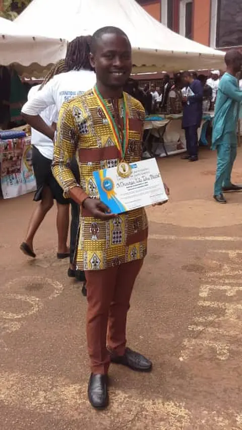 First laureate for poetry