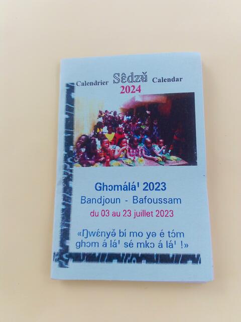 Ghomala calendrier